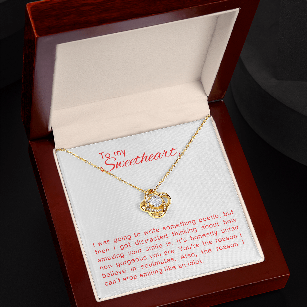 Cupid's Knot Necklace - The Perfect Gift For Her