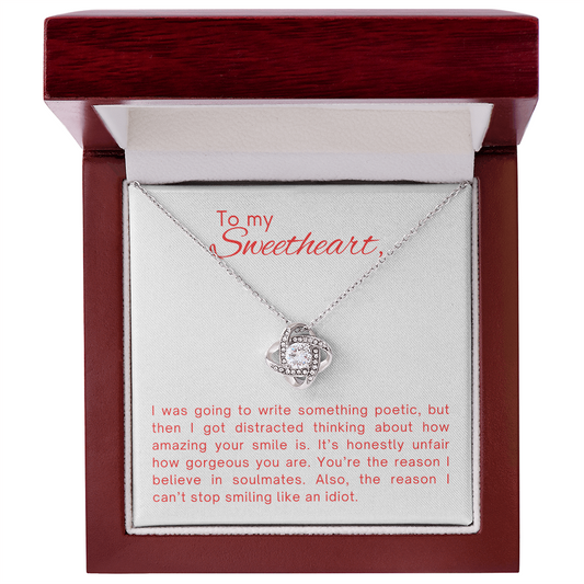 Cupid's Knot Necklace - The Perfect Gift For Her