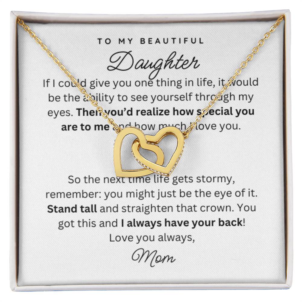 To My Daughter Gift Necklace from Mom - Special - W