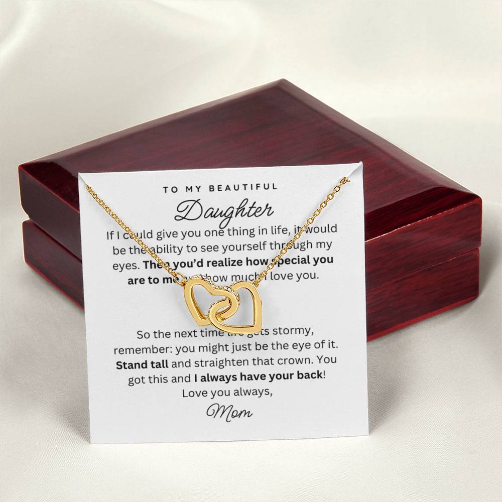 To My Daughter Gift Necklace from Mom - Special - W